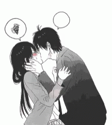 Cute Love GIF - Cute Love Couple Anime - Discover & Share GIFs