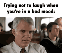 Steve Martin - Moody GIF - Moody Steve Martin Trying Not To Laugh GIFs