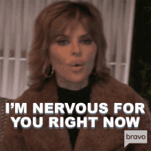 Im Nervous For You Right Now Lisa Rinna GIF - Im Nervous For You Right Now Lisa Rinna The Real Housewives Of Beverly Hills GIFs
