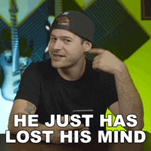 He Just Has Lost His Mind Jared Dines GIF - He Just Has Lost His Mind Jared Dines The Dickeydines Show GIFs