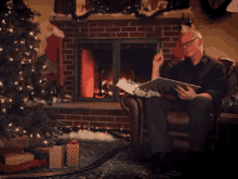 Greg Graffin Pointing GIF - Greg Graffin Pointing Christmas GIFs