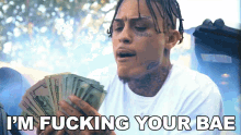 Im Fucking Your Bae Lil Skies GIF - Im Fucking Your Bae Lil Skies Signs Of Jealousy Song GIFs