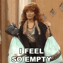 I Feel Empty Peggy Bundy GIF - I Feel Empty Peggy Bundy Katey Sagal GIFs