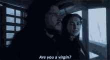 Are You A Virgin? GIF - Jon Snow Virgin Melisandre GIFs