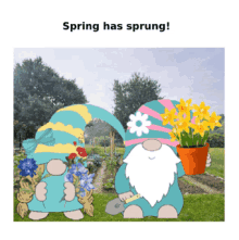 Spring Gnome GIF - Spring Gnome Gardening GIFs