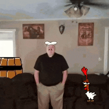 Guy From Pizza Tower Chicken From Piuzer Tuwoer GIF - Guy From Pizza Tower Chicken From Piuzer Tuwoer GIFs