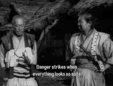 samurai seven samurai kurosawa danger strikes