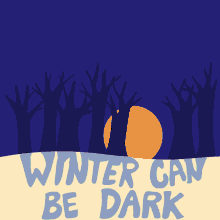 You Are Not Alone Winter Time GIF - You Are Not Alone Winter Time Mental Health GIFs