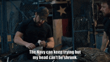 My Head Can'T Be Shrunk Seal Team GIF - My Head Can'T Be Shrunk Seal Team Navy GIFs