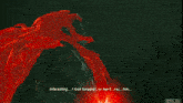 a computer screen shows a painting of a creature with the word otto on the bottom