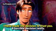 T'Have Made The Decision To Trust You.A Horrible Decision Really..Gif GIF - T'Have Made The Decision To Trust You.A Horrible Decision Really. Face Person GIFs