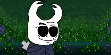 a pixel art drawing of a ghost with a sign that says i love june
