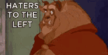 Beast Beauty And The Beast GIF - Beast Beauty And The Beast Haters To The Left GIFs