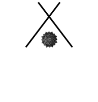 a black and white logo for a mesa
