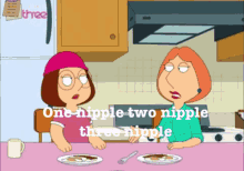Meg Funny Moments GIF - Nipple Meg Griffin Surprised GIFs