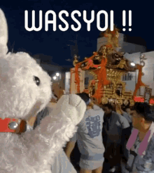 Wassyoi Bunny GIF - Wassyoi Bunny Nuidori GIFs