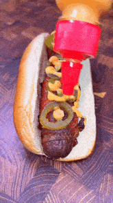 Bacon Wrapped Hot Dog Hot Dogs GIF