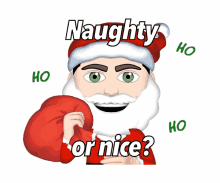 Naughty Or Nice Santa GIF - Naughty Or Nice Santa GIFs