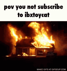 toycat ibxtoycat house fire toycat subscribe