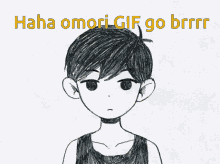Omori Funny GIF - Omori Funny Brrrrrr GIFs