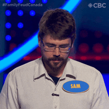 Nodding Sam GIF - Nodding Sam Family Feud Canada GIFs