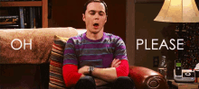 Ohplease GIF - Oh Please Sheldon Cooper Big Bang Theory GIFs