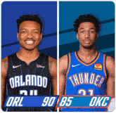 Orlando Magic (90) Vs. Oklahoma City Thunder (85) Post Game GIF - Nba Basketball Nba 2021 GIFs
