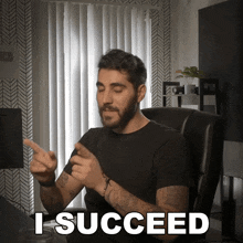 I Succeed Rudy Ayoub GIF - I Succeed Rudy Ayoub I'M Victorious GIFs