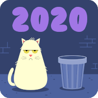 New Years Eve Happy2021 Sticker - New Years Eve Happy2021 Trash Stickers