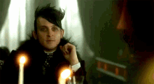 Frizzy Hair Oswald Cobblepot GIF
