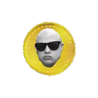 a coin with a man 's face on it