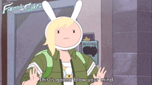 This Is Gonna Blow Your Mind Fionna Campbell GIF - This Is Gonna Blow Your Mind Fionna Campbell Adventure Time Fionna And Cake GIFs