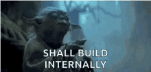Subwoofer Shall Build Internally GIF - Subwoofer Shall Build Internally Yoda GIFs