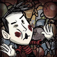 dont starve dont starve together wes mime invisible wall