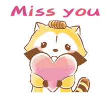 kawaii love miss you