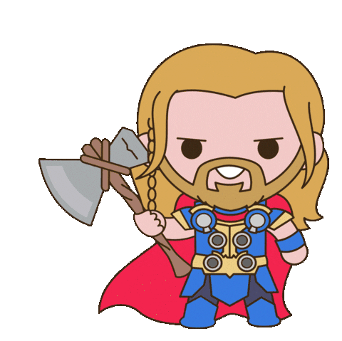 Thor Love And Thunder Marvel Studios Sticker - Thor Love And Thunder Marvel Studios Thor Stickers