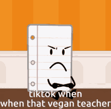 Inanimate Insanity That Vegan Teacher GIF - Inanimate Insanity That Vegan Teacher Tiktok GIFs