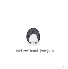 Motivational Penguin Believe In Yourself GIF - Motivational Penguin Believe In Yourself Dont Give Up On Your Dreams GIFs