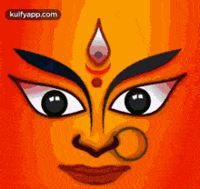 Durga Bhavani Animation.Gif GIF