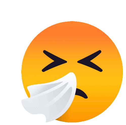 Sneezing Face Joypixels Sticker - Sneezing Face Joypixels Runny Nose Stickers