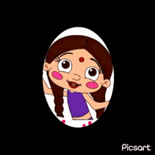 a picture of a girl with the words top finalist sks 0.4 on it