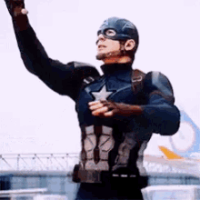 Shield Catch Captain America GIF