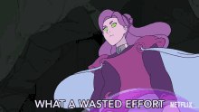 What A Wasted Effort Spinderella GIF - What A Wasted Effort Spinderella Shera And The Princesses Of Power GIFs