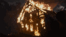 Burning House The Witcher GIF - Burning House The Witcher The Witcher3wild Hunt GIFs