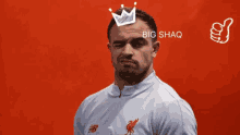 Big Shaq Liverpool GIF - Big Shaq Liverpool Wink GIFs
