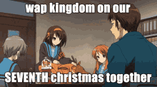 Wap Kingdom Christmas GIF - Wap Kingdom Christmas Haruhi Suzumiya GIFs