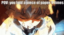 Paper Anime GIF - Paper Anime Strong GIFs