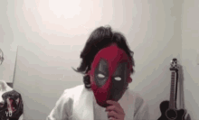 Deadpool Toshl GIF - Deadpool Toshl Mask GIFs