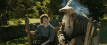 Gandalf Frodo GIF - Gandalf Frodo Lord Of The Rings GIFs