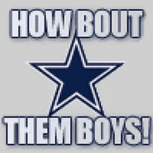 cowboys stars how about them boys logo
